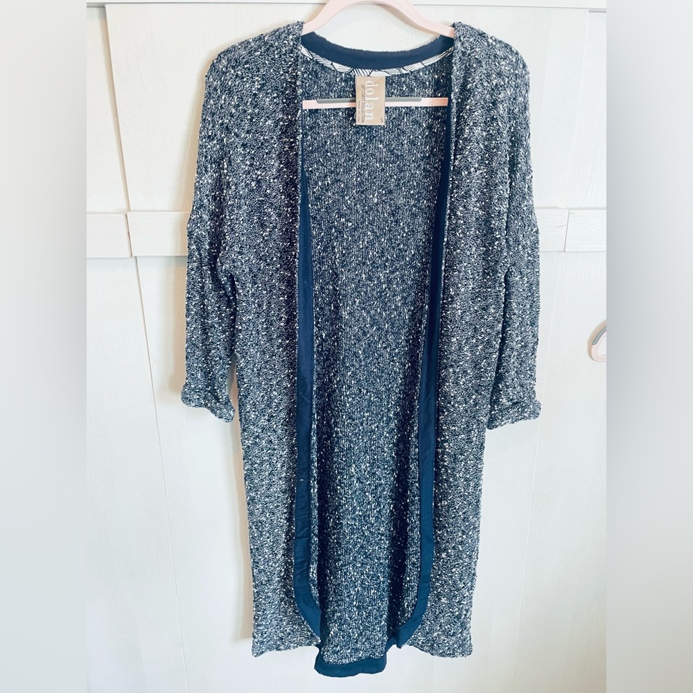 Dolan denim blue duster from Anthropology